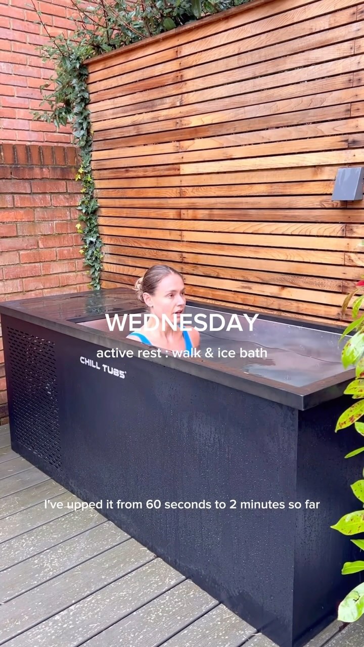 @rhiannoncbailey has incorporated the Chill Tub into her weekly routine and has started to take the plunge at night           Rhiannon goes in at 3 degrees and is now managing to stay in for 2 minutes        We can   t wait to see how the Chill Tub helps with the rest of your training and your recovery after                    Smashing it                   #icebath #icebaths #chilltub #chilltubsicebath #coldwater #coldwatertherapy #coldwaterimmersion